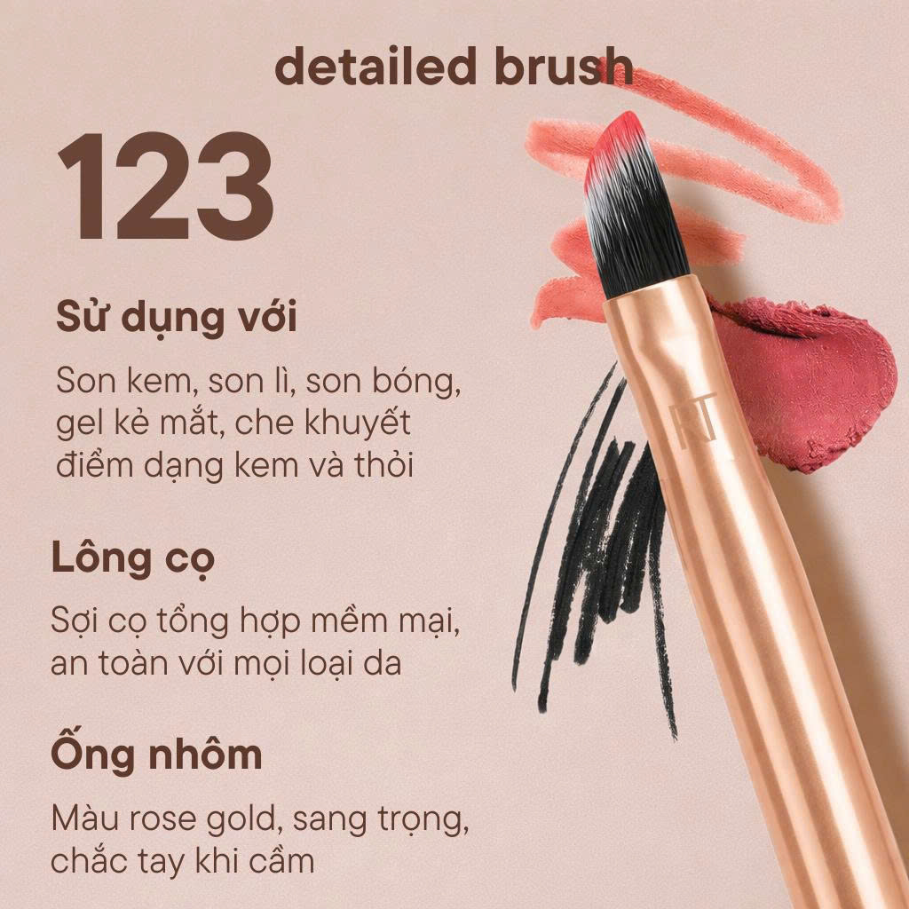  Cọ Môi Đầu Vát RT Real Techniques Angled Lip Brush R123